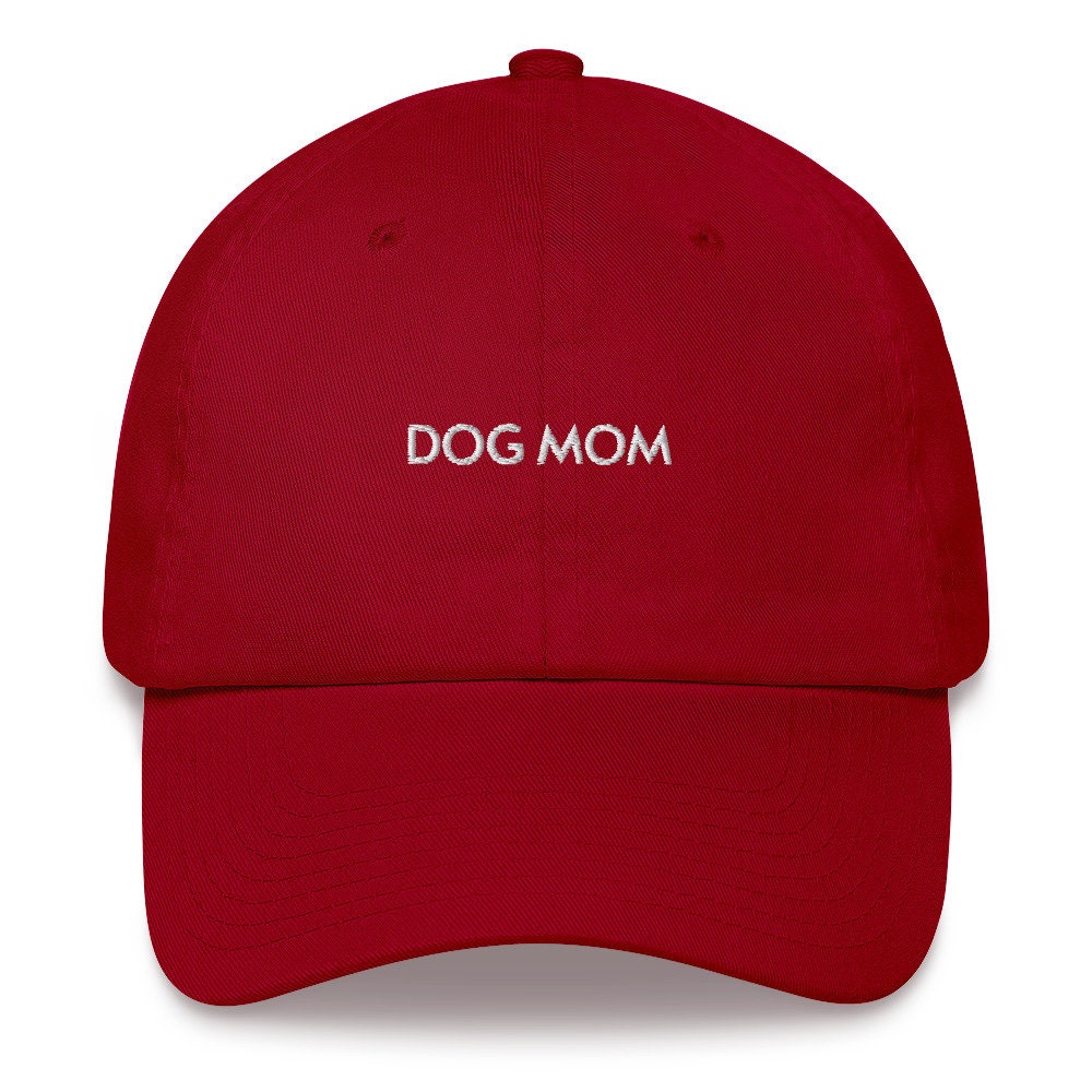 Dog Mom Embroidered Hat