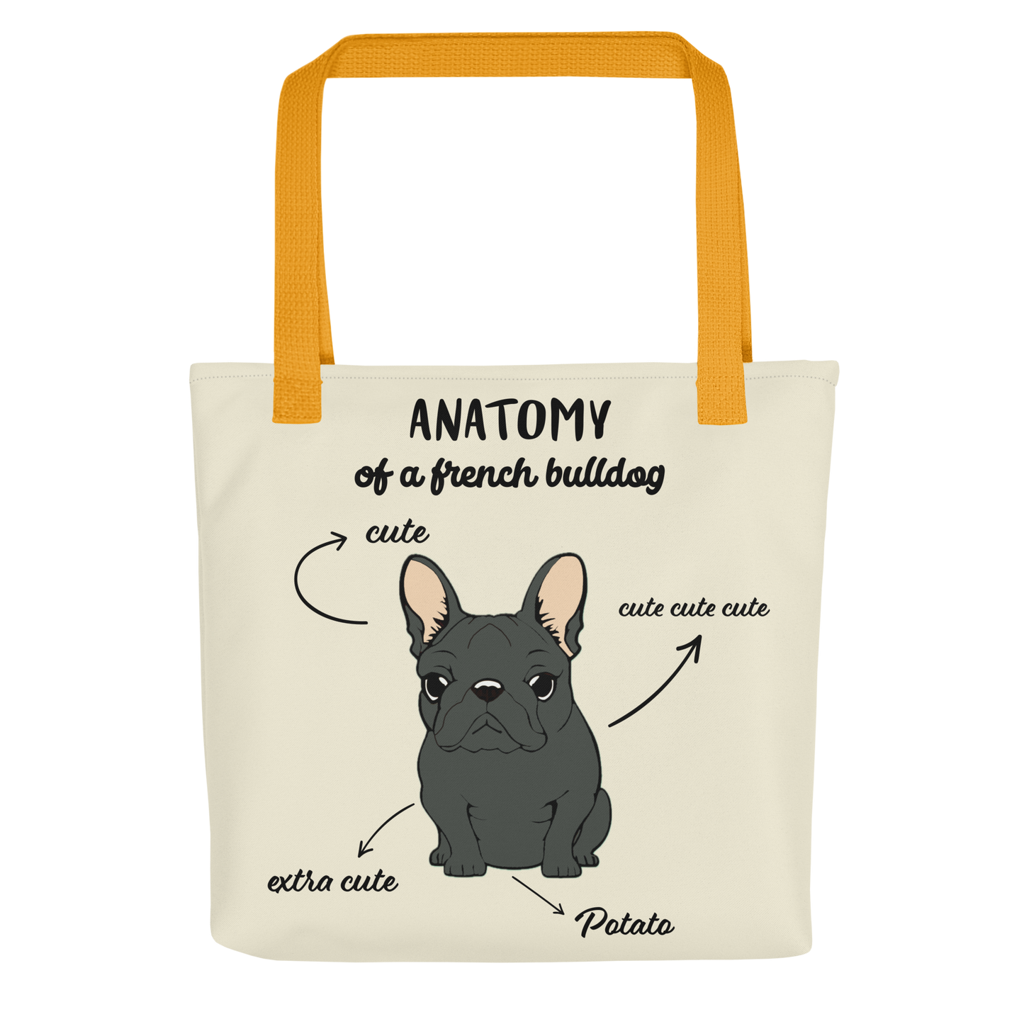 Anatomy of a Frenchie Tote