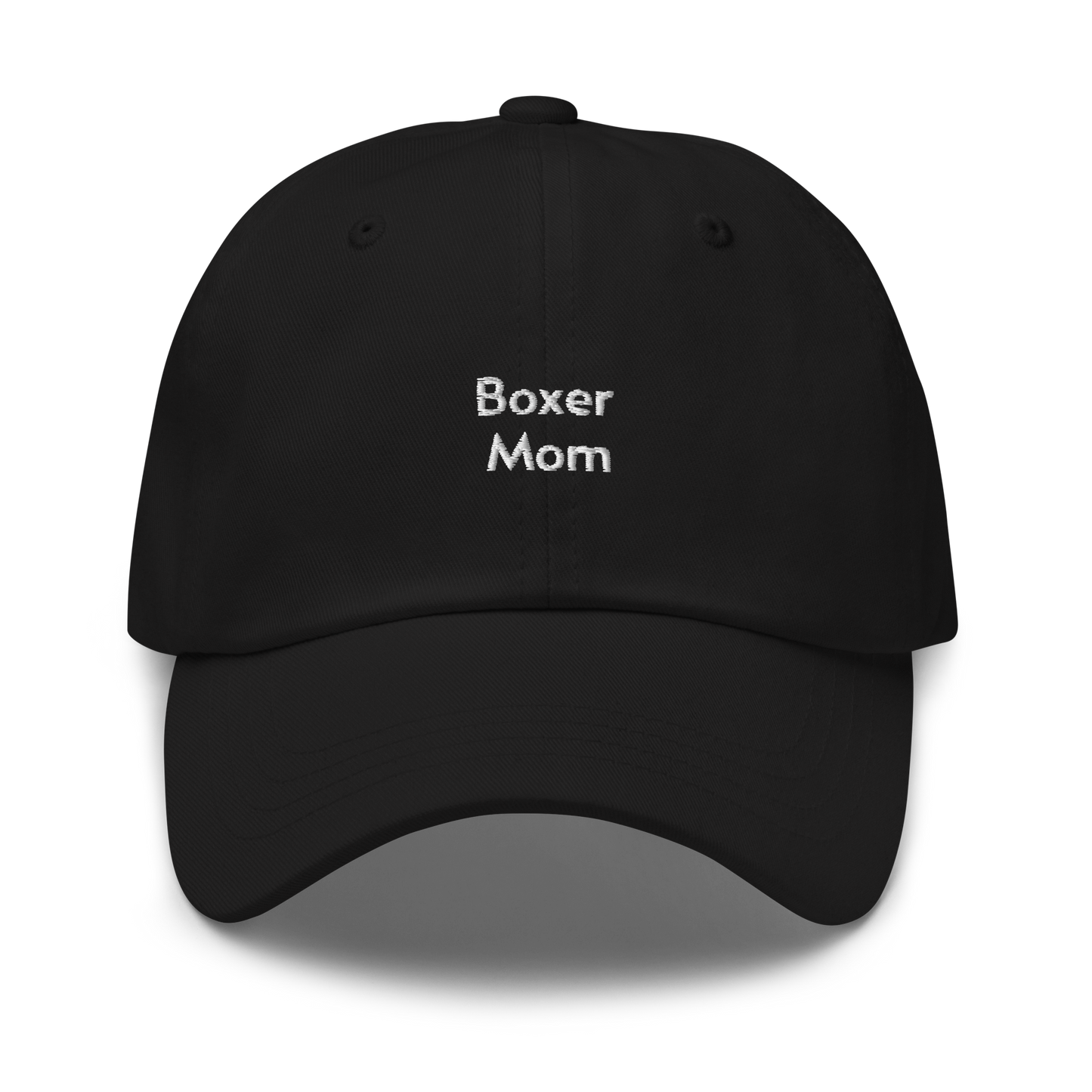 Boxer Mom Embroidered Hat