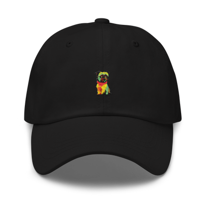 Brussels Griffon Embroidered Hat