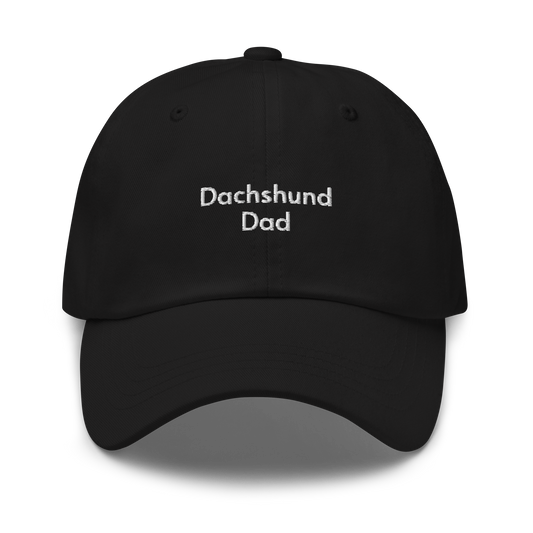 Dachshund Dad Embroidered Hat