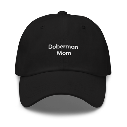 Doberman Mom Embroidered Hat