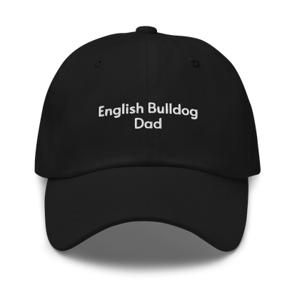 English Bulldog Dad Embroidered Hat