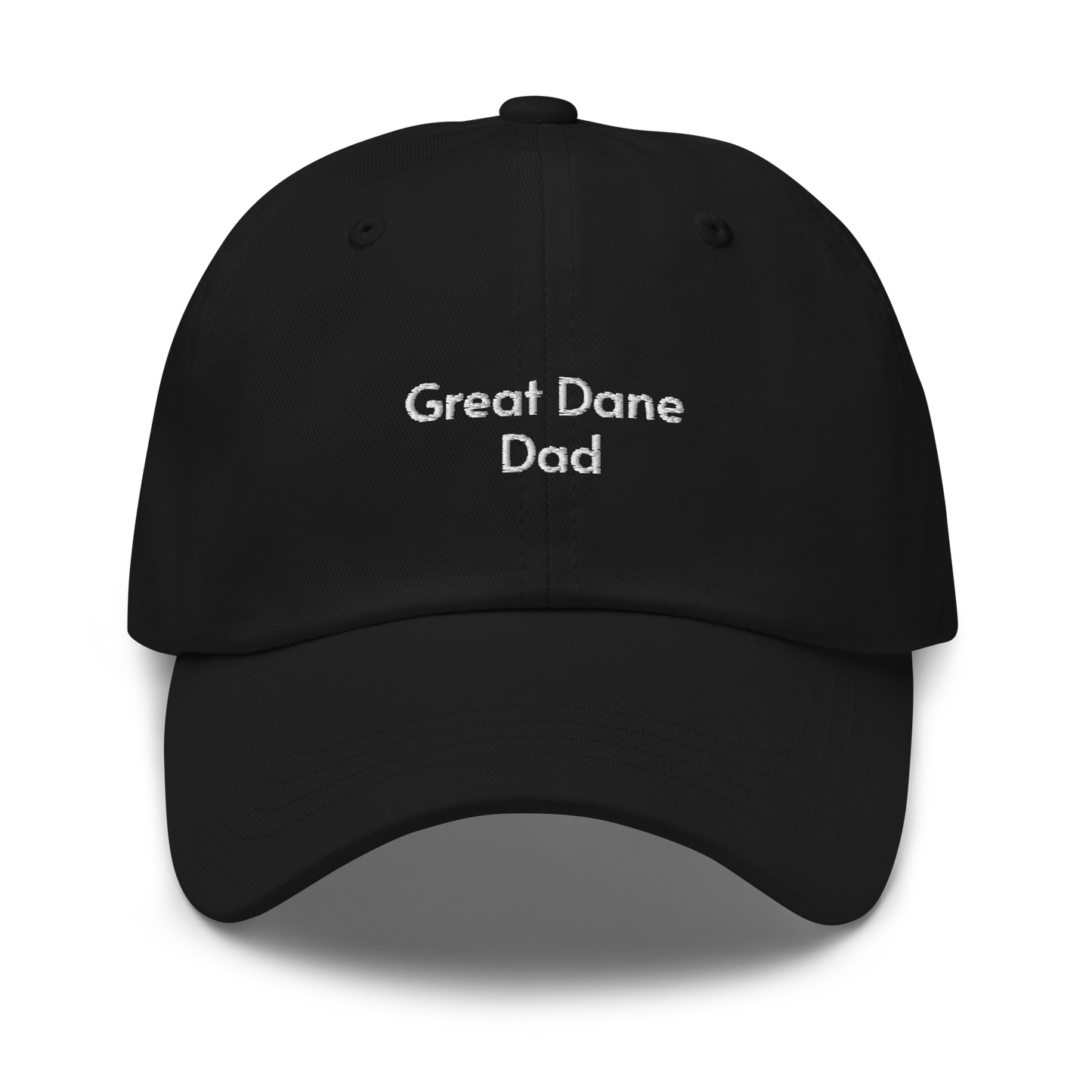 Great Dane Dad Embroidered Hat