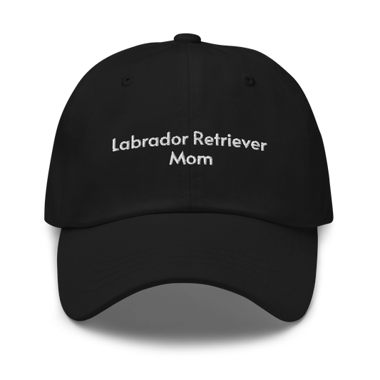 Labrador Retriever Mom Embroidered Hat