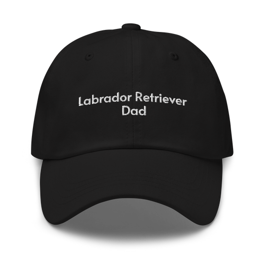 Labrador Retriever Dad Embroidered Hat