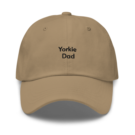 Yorkie Dad Embroidered Hat