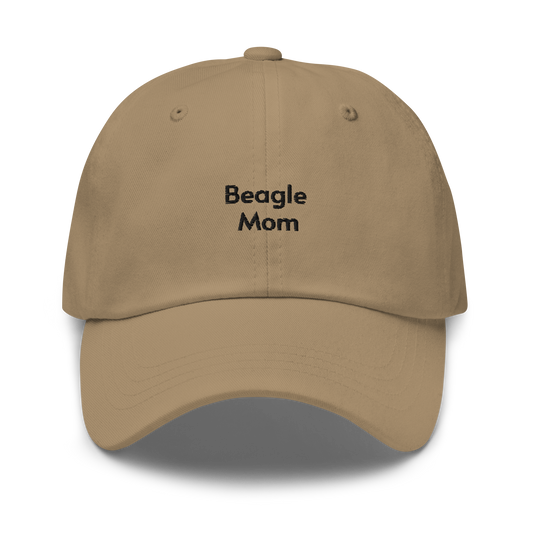 Beagle Mom Embroidered Hat