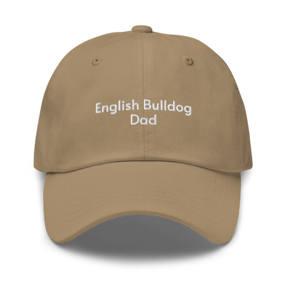 English Bulldog Dad Embroidered Hat