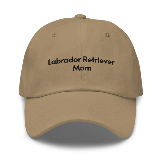 Labrador Retriever Mom Embroidered Hat