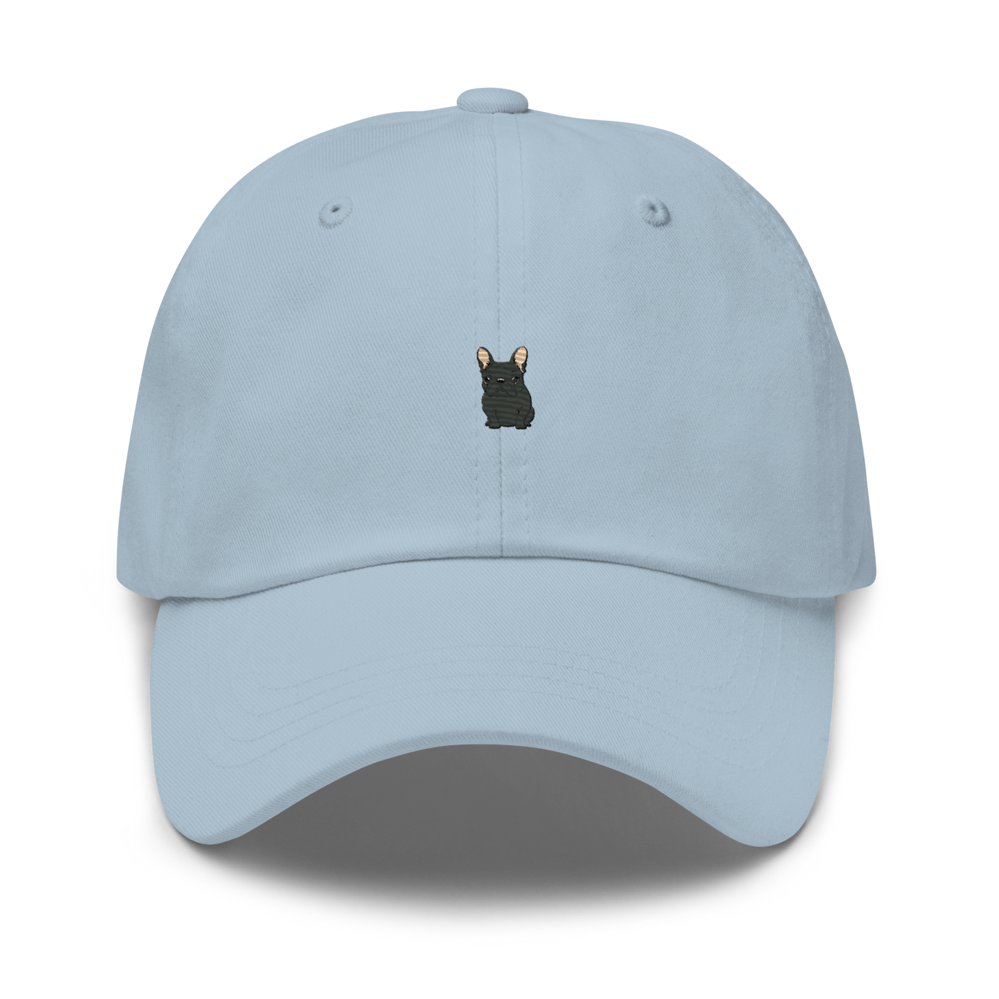 The Black-Blue French Bulldog Embroidered Hat