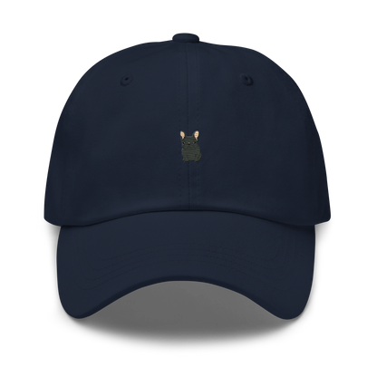 The Black-Blue French Bulldog Embroidered Hat