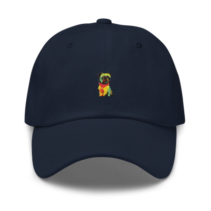 Brussels Griffon Embroidered Hat