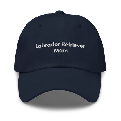 Labrador Retriever Mom Embroidered Hat