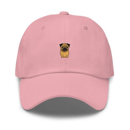 Pug Embroidered Hat