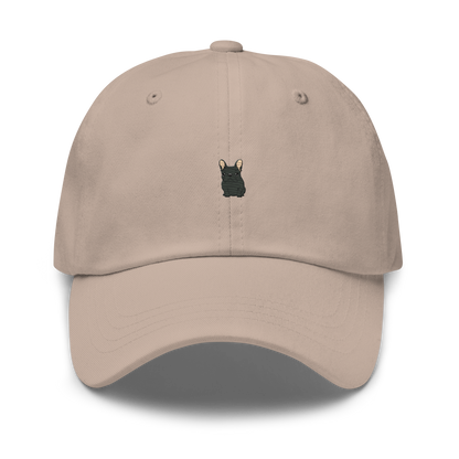 The Black-Blue French Bulldog Embroidered Hat