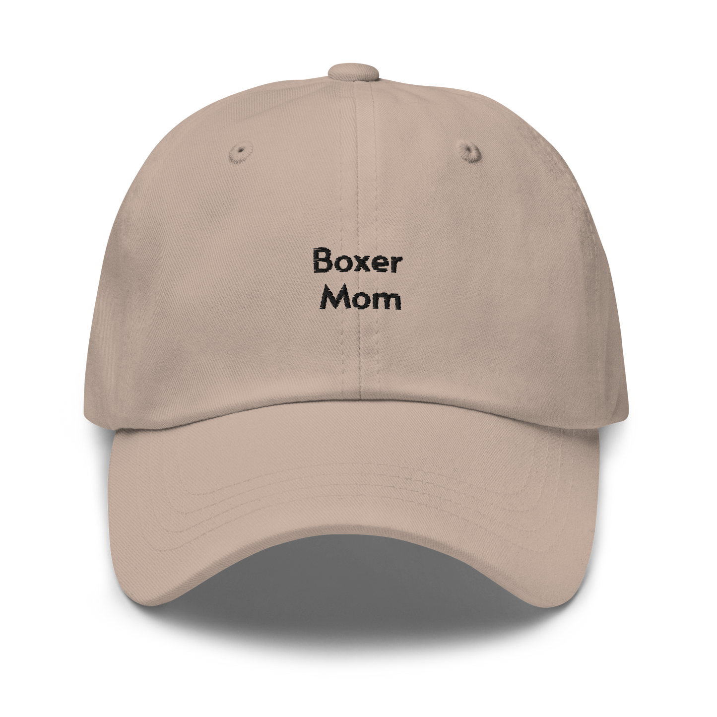 Boxer Mom Embroidered Hat