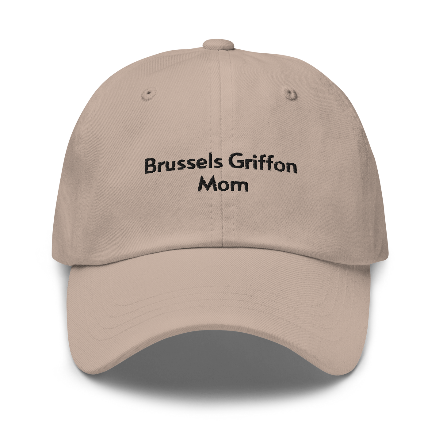 Brussels Griffon Mom Embroidered Hat