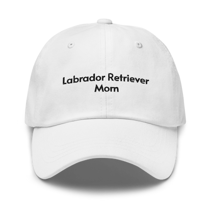 Labrador Retriever Mom Embroidered Hat