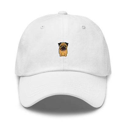 Pug Embroidered Hat