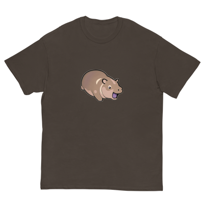 Moo Deng Hippo Graphic Tee