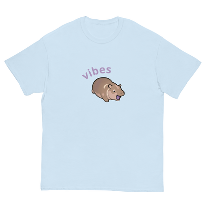 Moo Deng Hippo Vibes Grahpic Tee