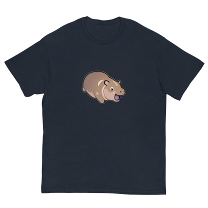 Moo Deng Hippo Graphic Tee